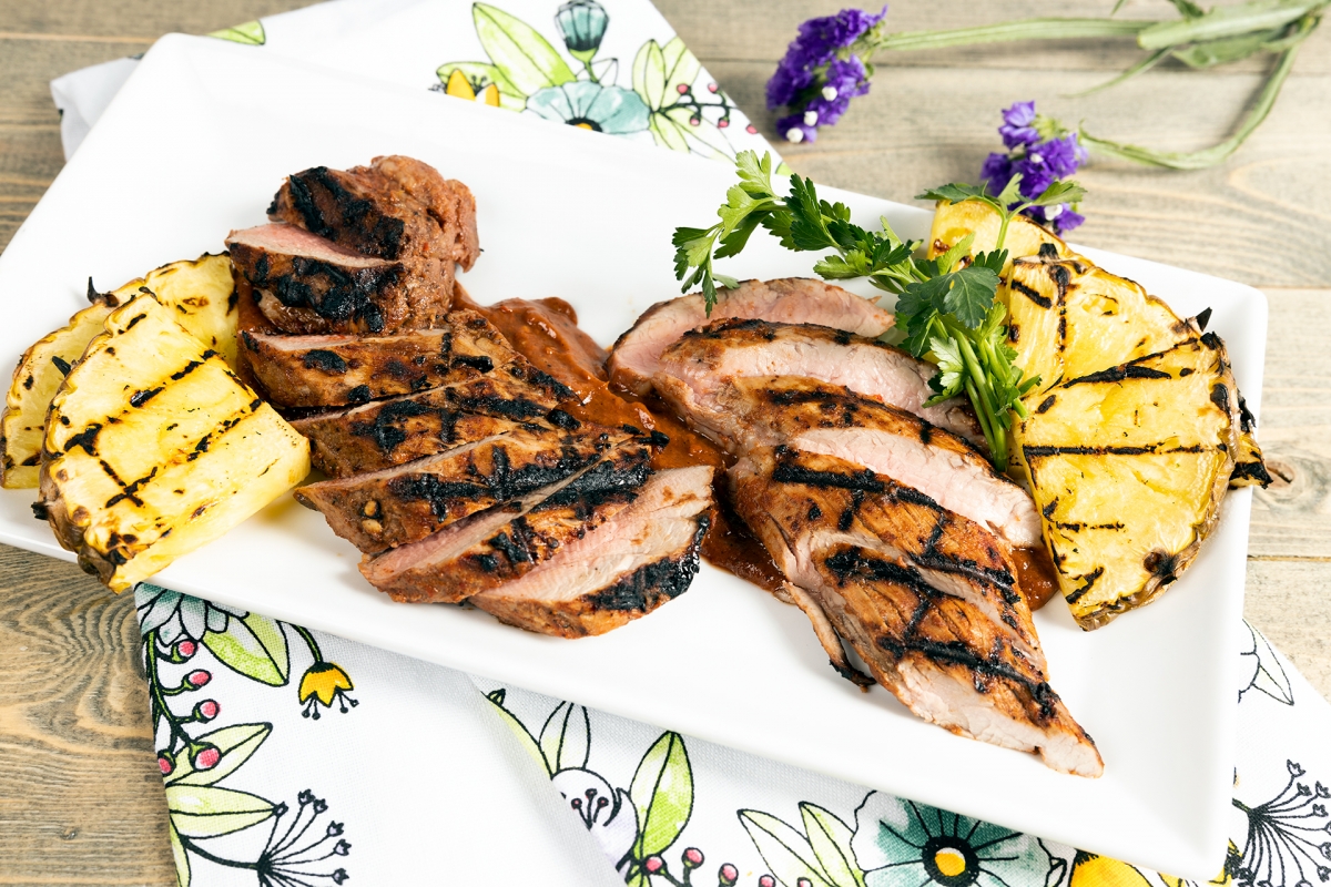 Nugget Markets Pork Tenderloin in Sweet Red Mole Recipe