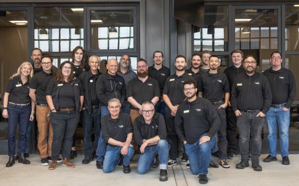 Adult Beverage team of associates outside corporate office