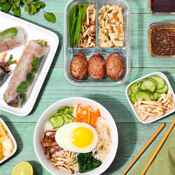 Asian Inspired Lunch Prep