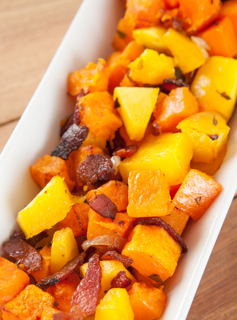 Nugget Markets Butternut Squash, Bacon & Mango Hash Recipe