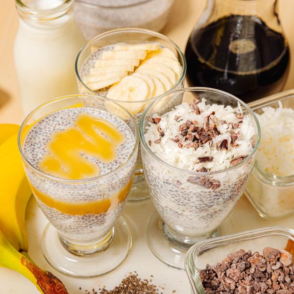 Chia Pudding 3 Ways