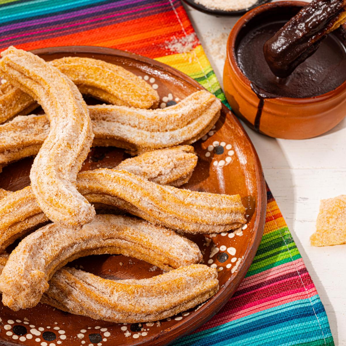 Churros con Abuelita