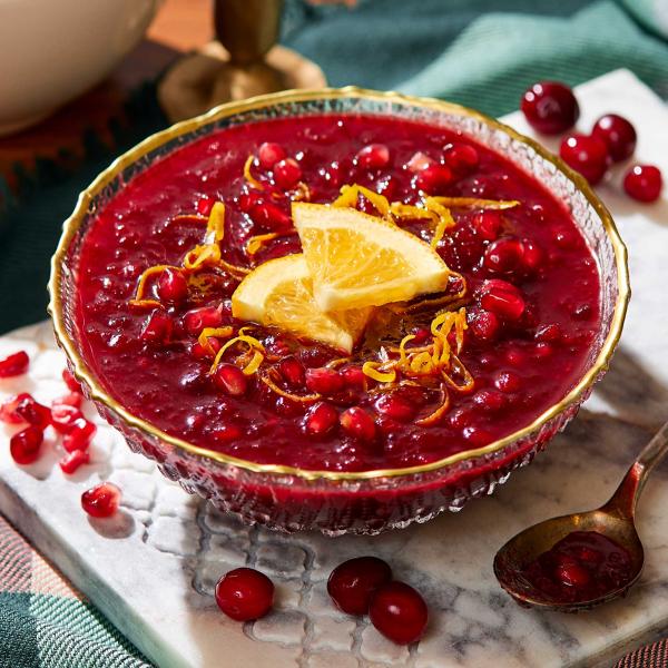 cranberry and pomegranate relish