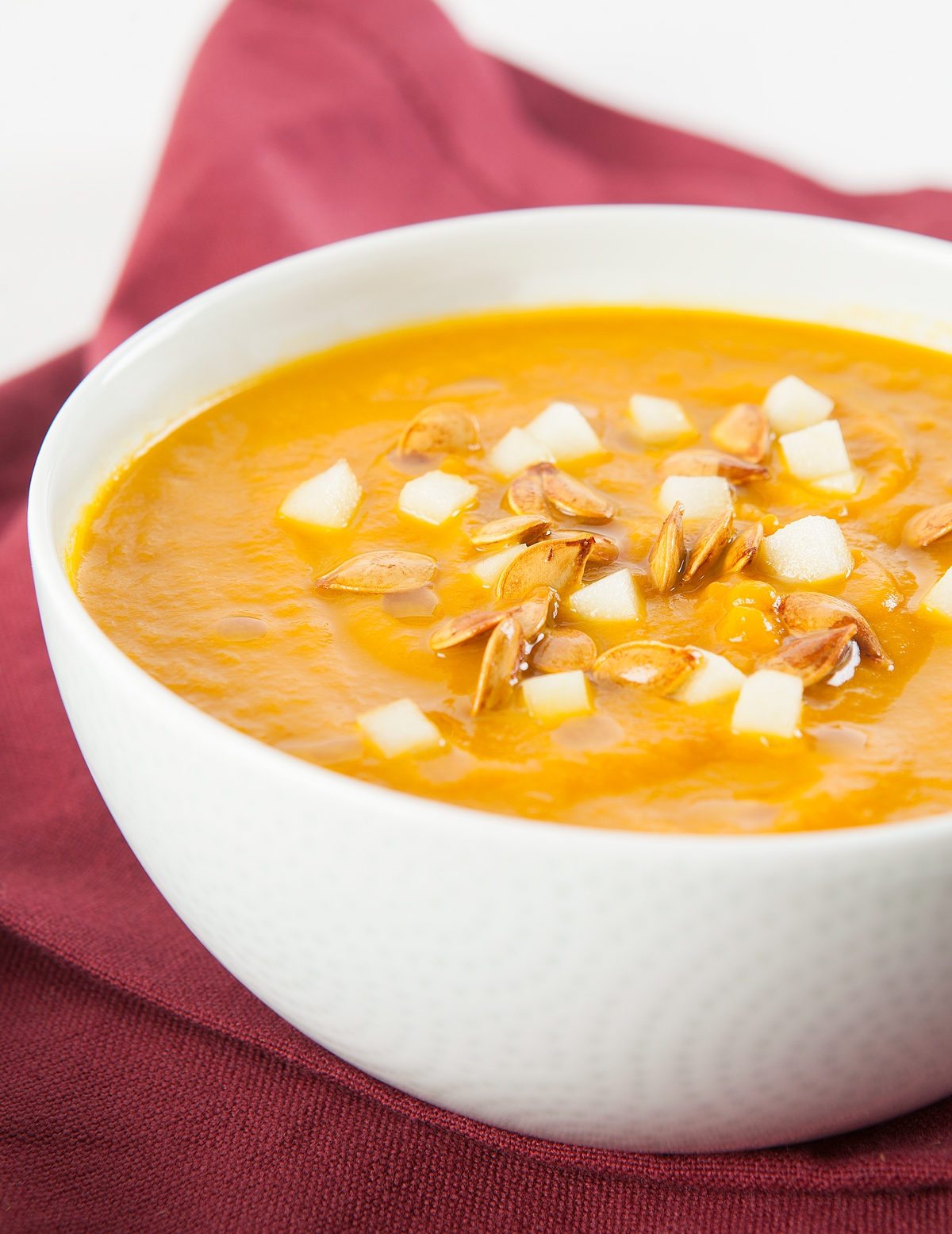 Curried Apple and Carrot Soup