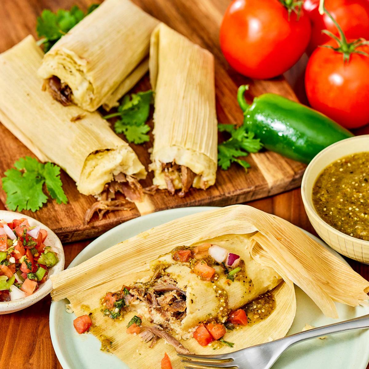 Duck Confit Tamales