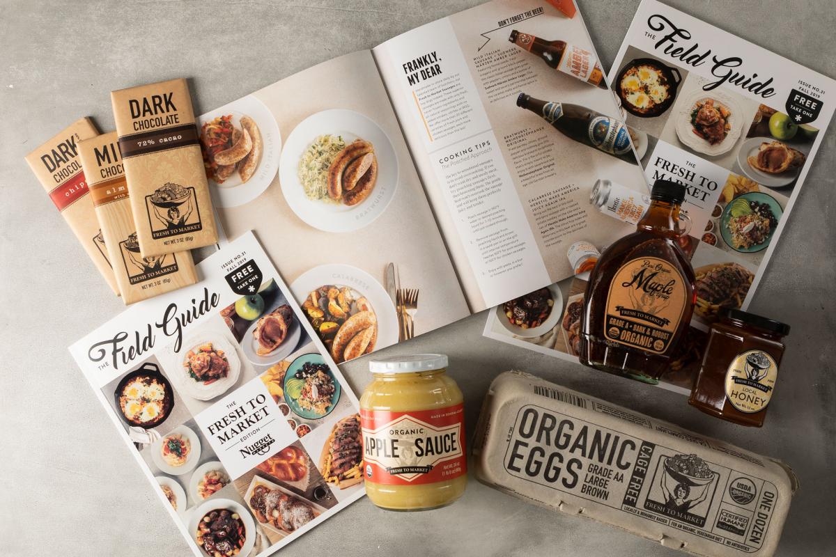 fall field guides with fresh to market products