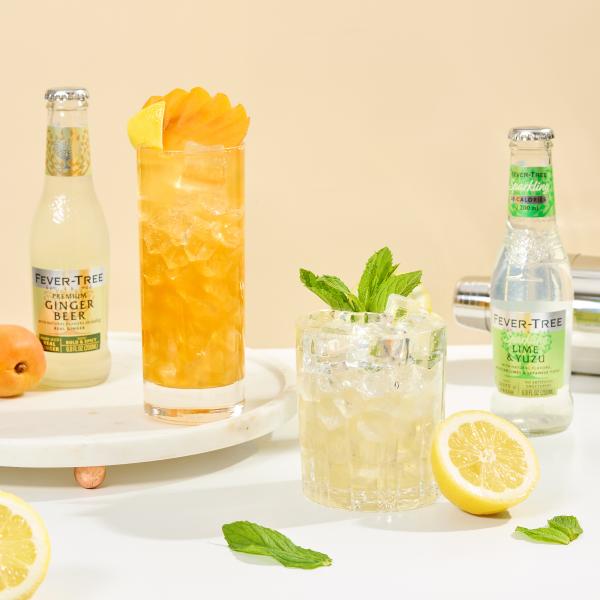Mocking Bee Mocktail and Summer Buck Cocktail