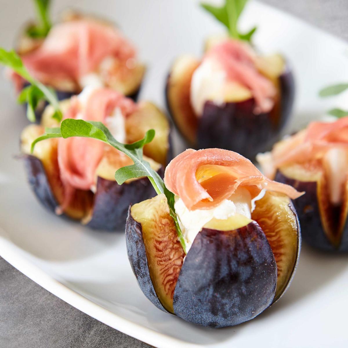 Fig & Chevre Canapes