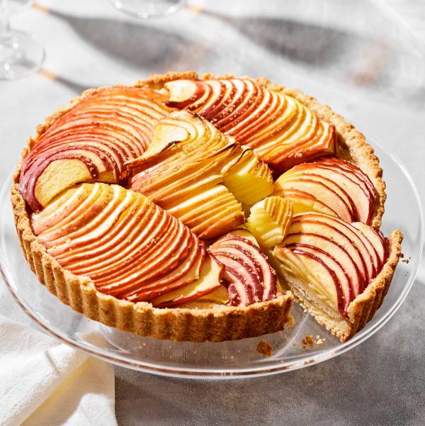 Apple Marzipan Fruit Tart