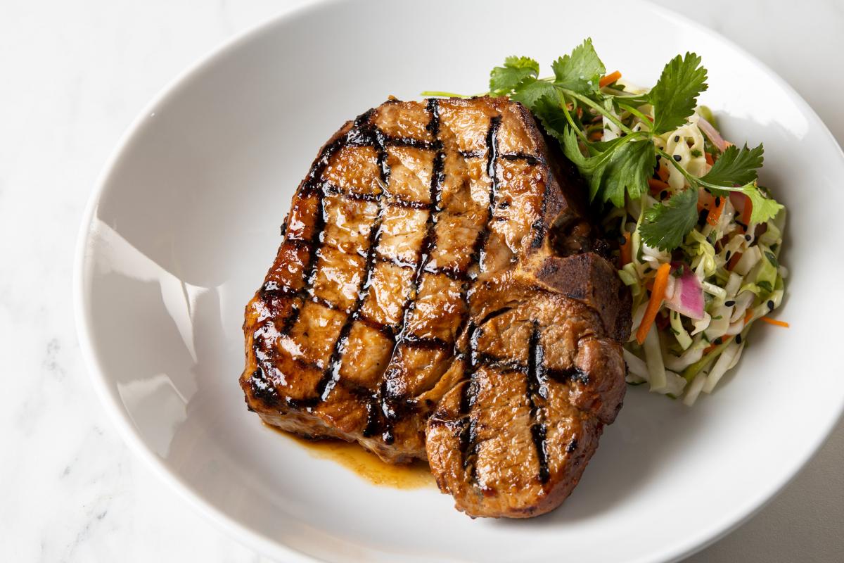 FTM grilled miso pork chop 