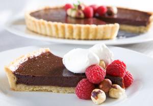 Hazelnut Chocolate Tart