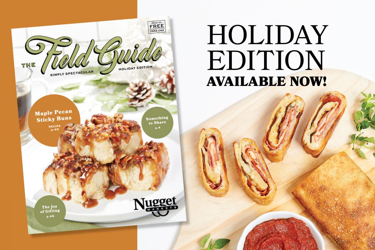 holiday 2022 field guide cover with Stromboli