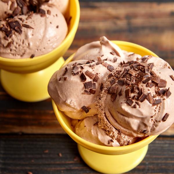 No Churn Chocolate Gelato