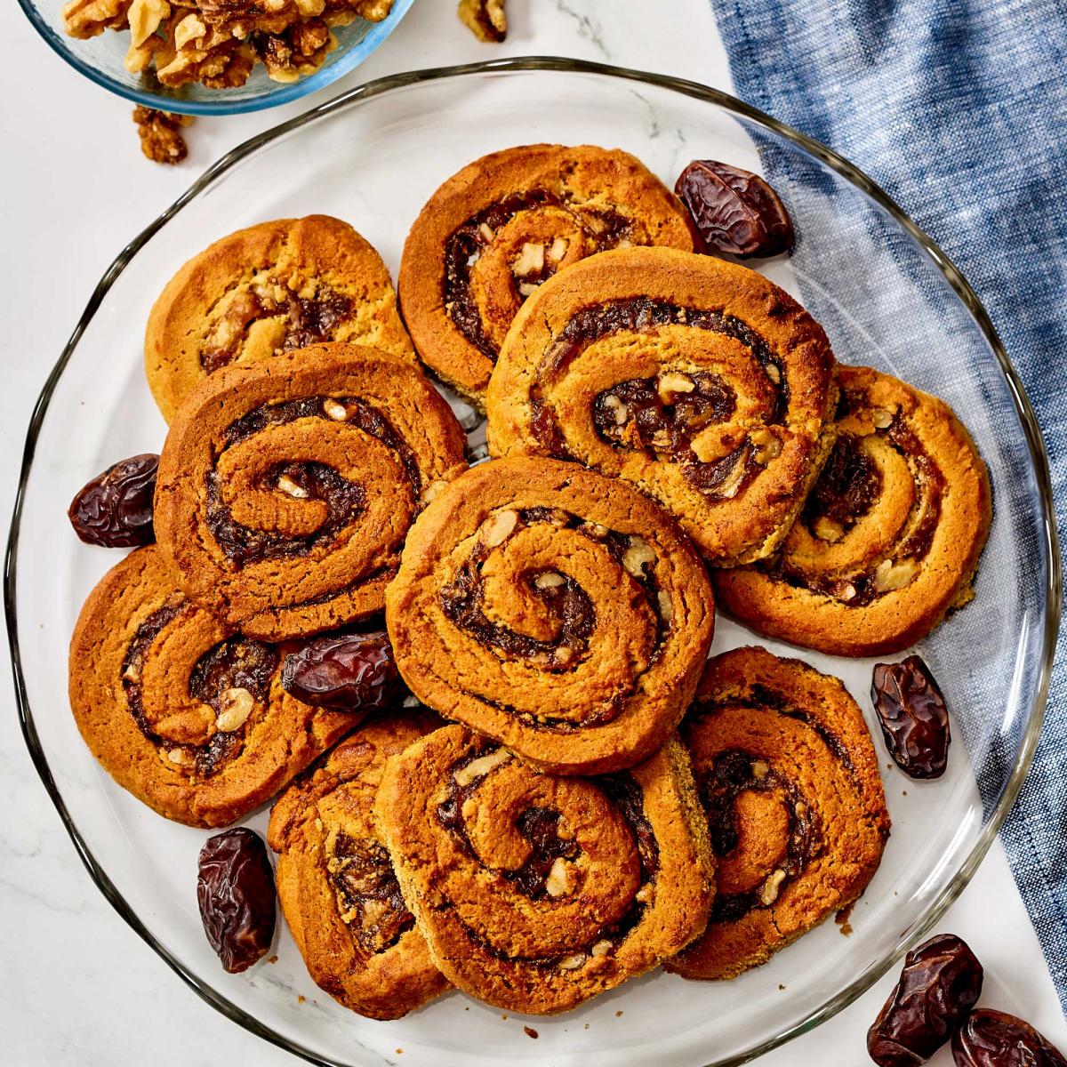 Noni's Date Pinwheel Cookies