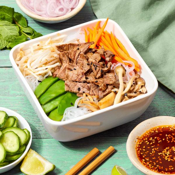 Vietnamese-Style Noodle Bowl