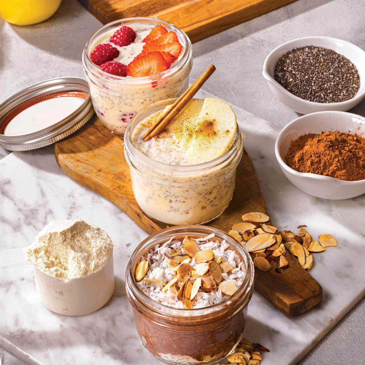 High Protein Overnight Oats