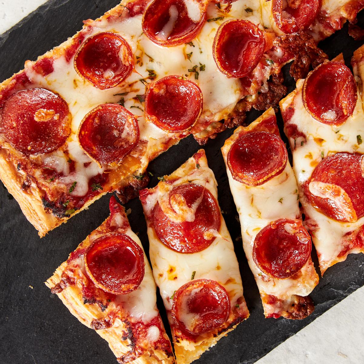 puff pastry pepperoni pizza