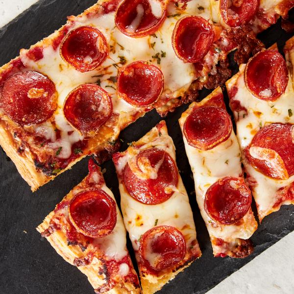 puff pastry pepperoni pizza