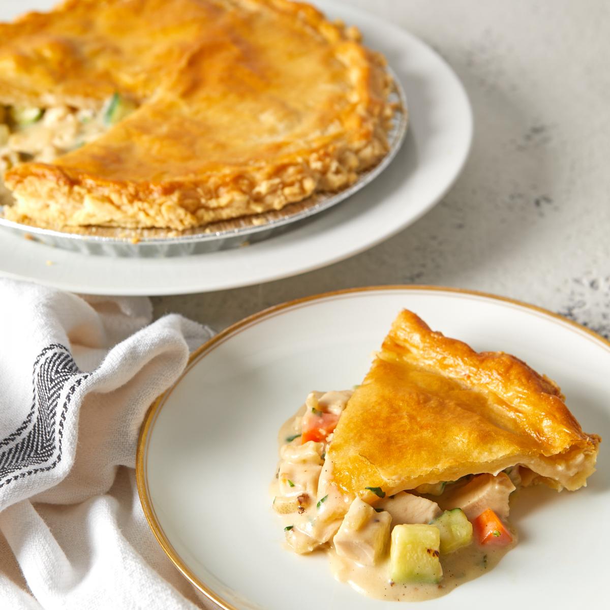 rotisserie chicken pot pie