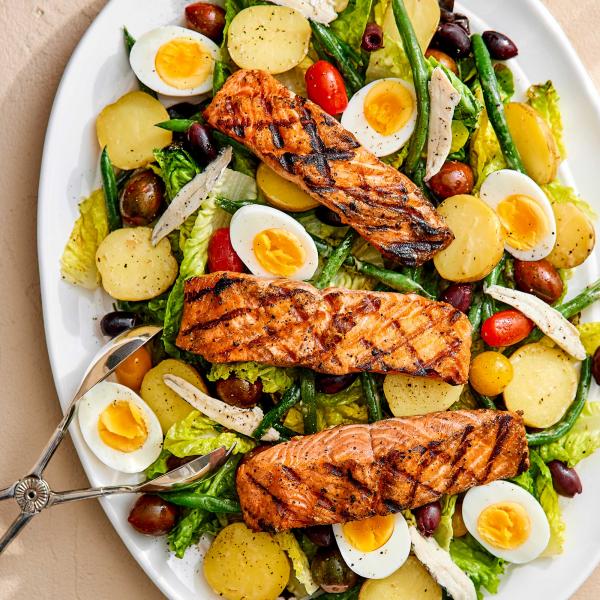 Salmon Nicoise Salad