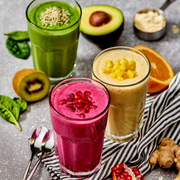 Fruit Smoothies Three Ways