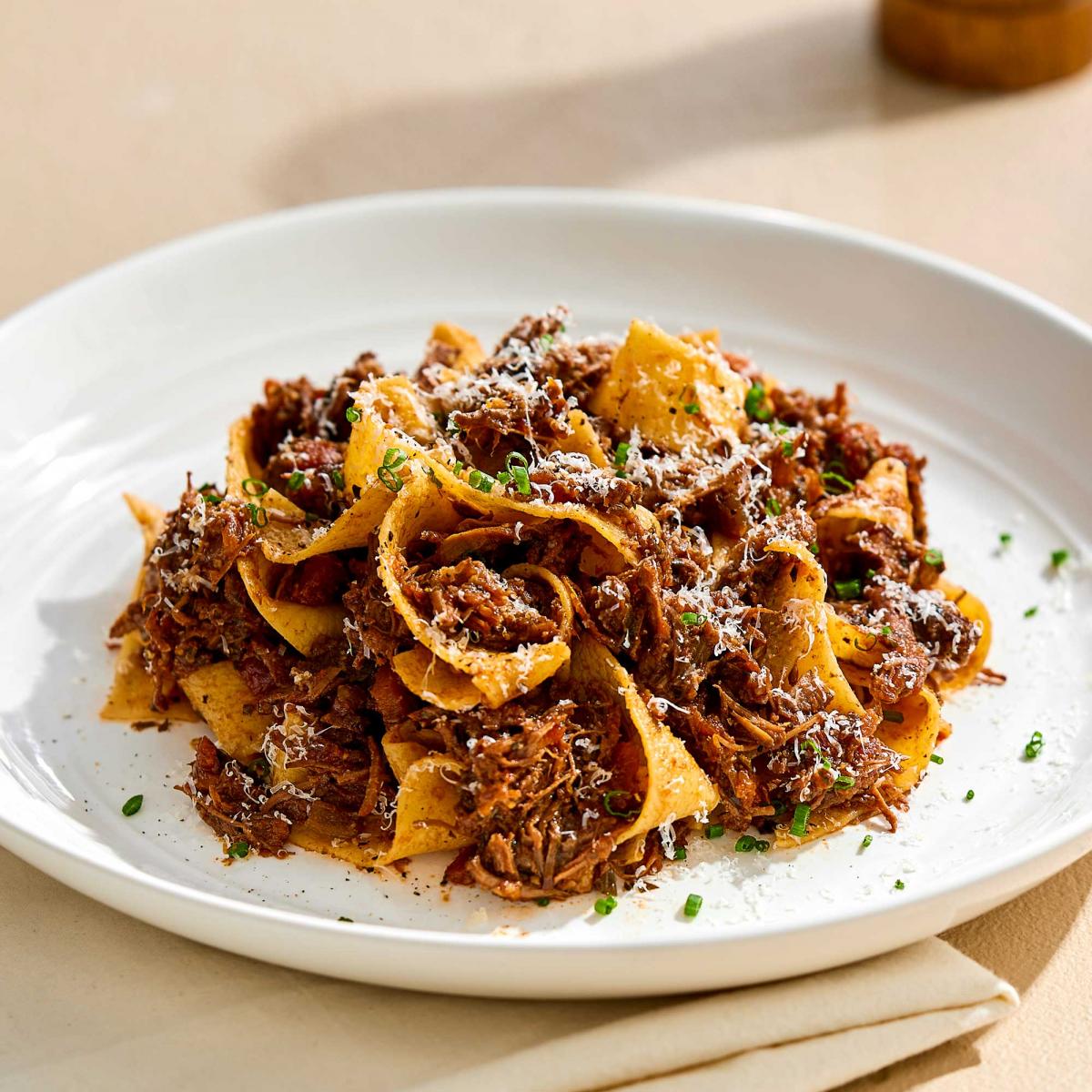 Wild Boar Ragu with Pappardelle