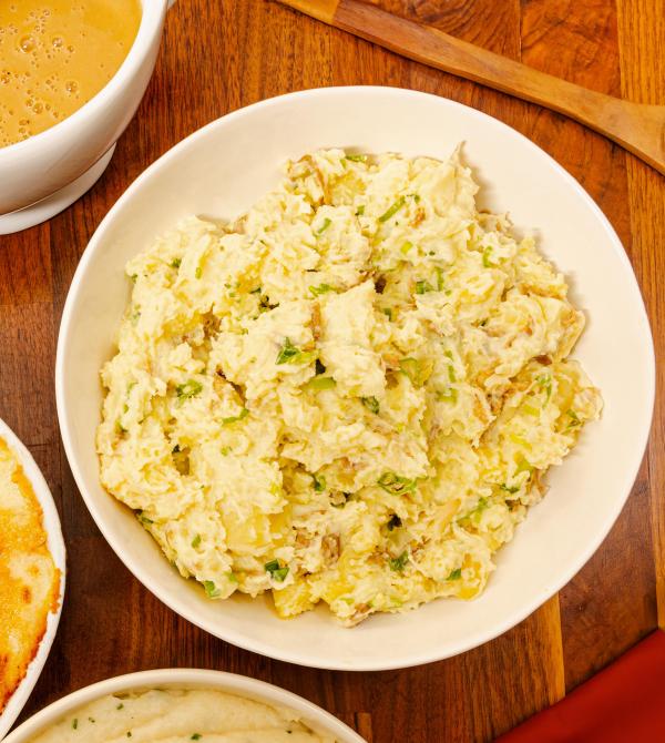 Yukon Gold Smashed Potatoes